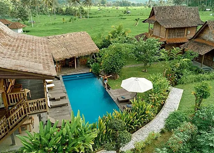 Kubu Sakian ロッジ Wisma Kerta
