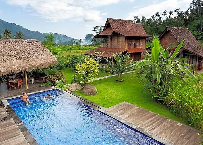 Kubu Sakian ロッジ Wisma Kerta