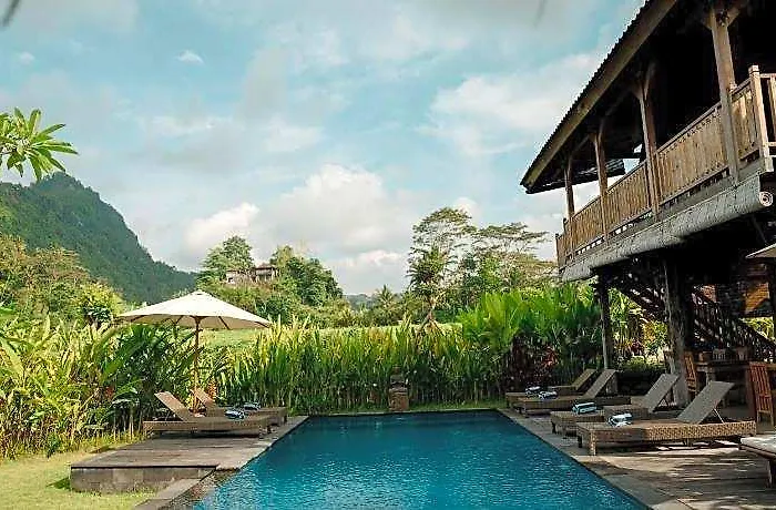 Kubu Sakian ロッジ Wisma Kerta