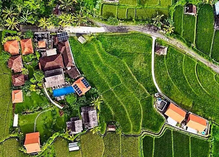 Kubu Sakian ロッジ Wisma Kerta